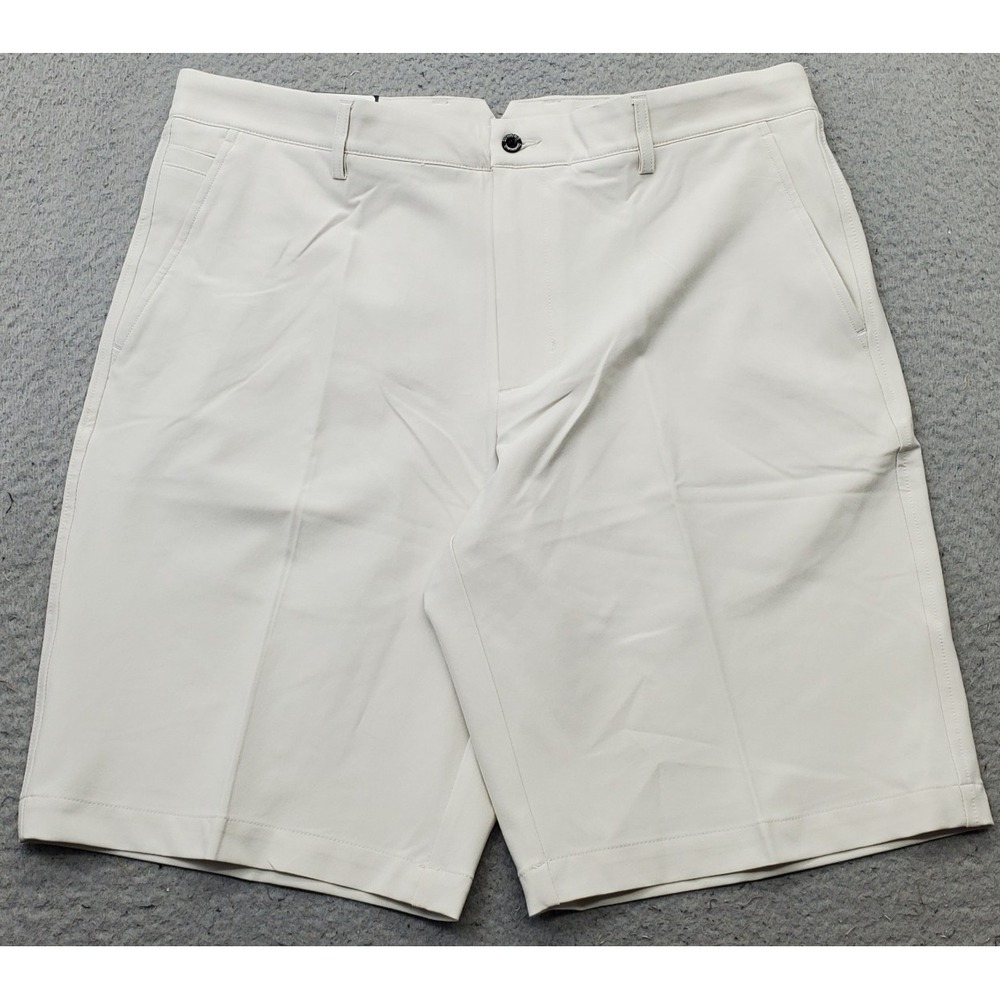 Dunning Golf Shorts Mens 34 Tan Player Fit Woven Performance Stretch D7S13H055